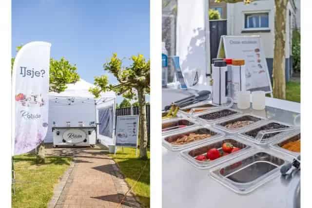 Rollios Ice Cream Co Foodtruck te koop Rolled Ice Cream Concept