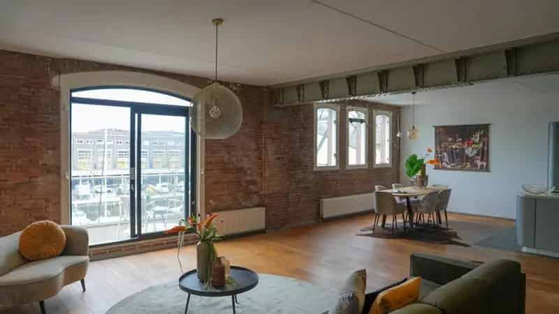 Loft-appartement Rotterdam Entrepotgebouw - Industrieel & Luxe