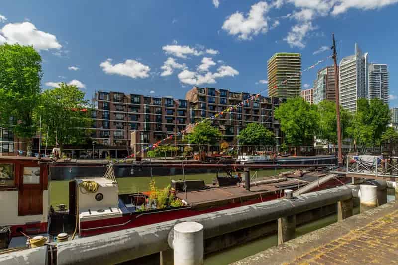 Appartement te koop Rotterdam Centrum: 3 kamers, terras, eigen grond