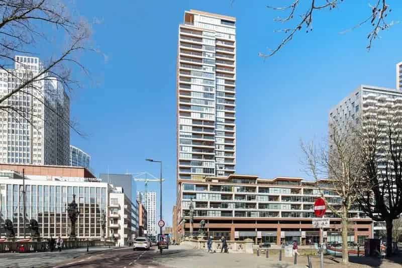 Luxe 4-kamer appartement Rotterdam Centrum 100Hoog