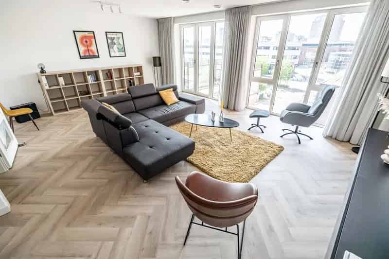 Nieuwbouw Appartement Leiden 2 Kamers Balkon Gemeubileerd
