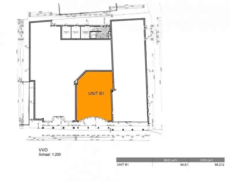 Turnkey Winkelruimte A1 Toplocatie