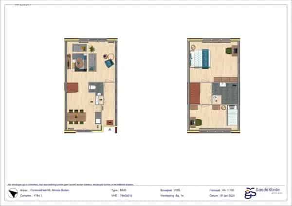 Ruime Tussenwoning Almere Eilandenbuurt 3 Kamers 71m2