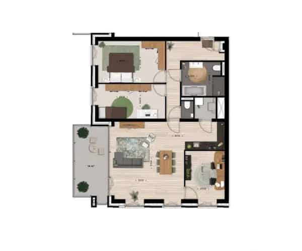 Te Huur: Ruim 4-kamer Appartement Utrecht - Energielabel A+