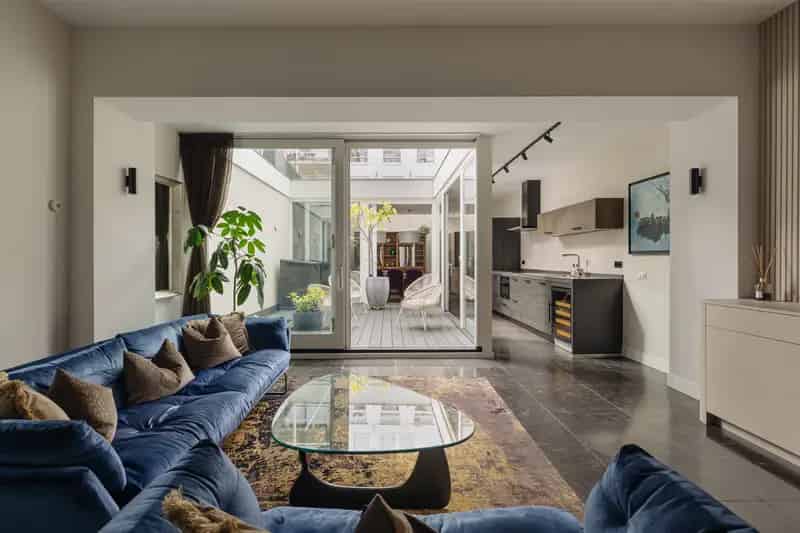 Jordaan Dubbel Benedenhuis 146m2 Patio Sauna
