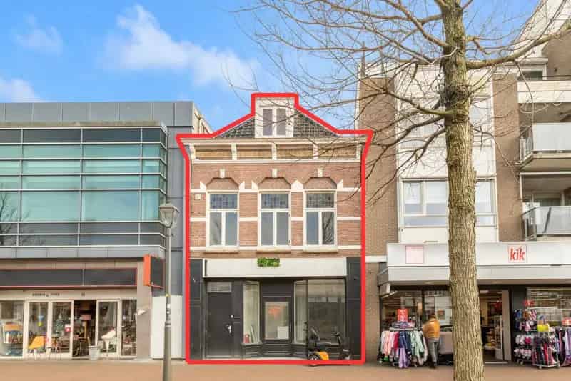 Winkelruimte Beverwijk met Wonen: Breestraat 43
