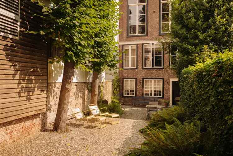 Keizersgracht 412B Amsterdam: Uniek Grachtenpand met Grote Tuin