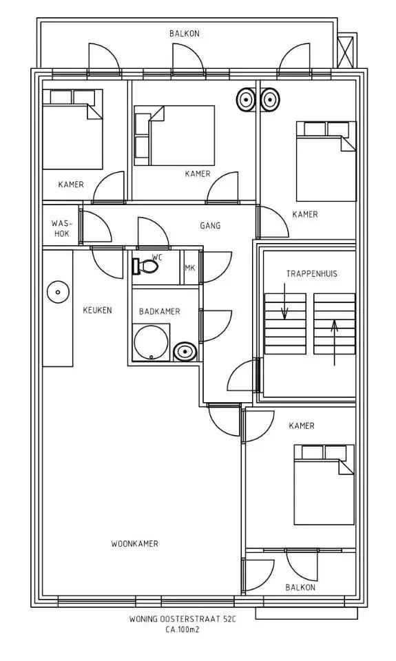 nieuw gemeubileerd centrum appartement