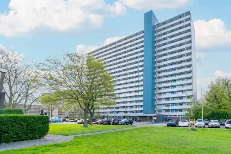 Appartement Delft 3 kamers 12e verdieping Zuid balkon