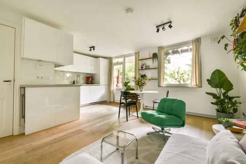 Gerenoveerd Appartement Amsterdam Tuin Badkamer