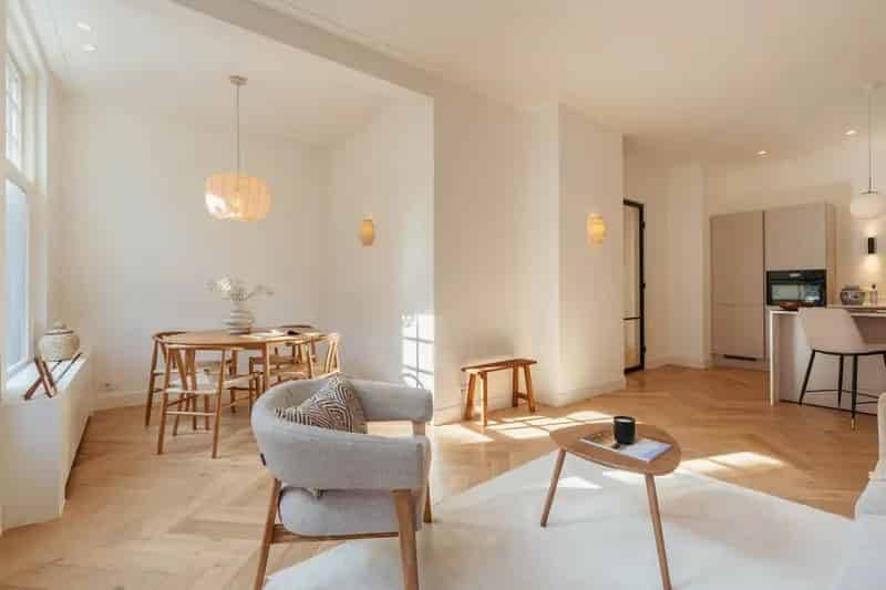 Luxe Bovenhuis Amsterdam Zuid 92m2 2 slaapkamers 2 badkamers