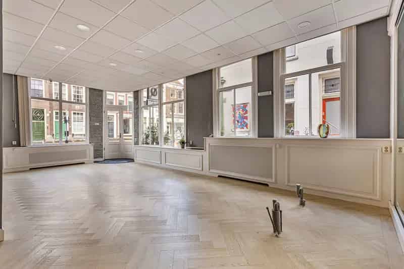 Herenhuis Leiden Hooigracht 47 Rijksmonument met Dakterras