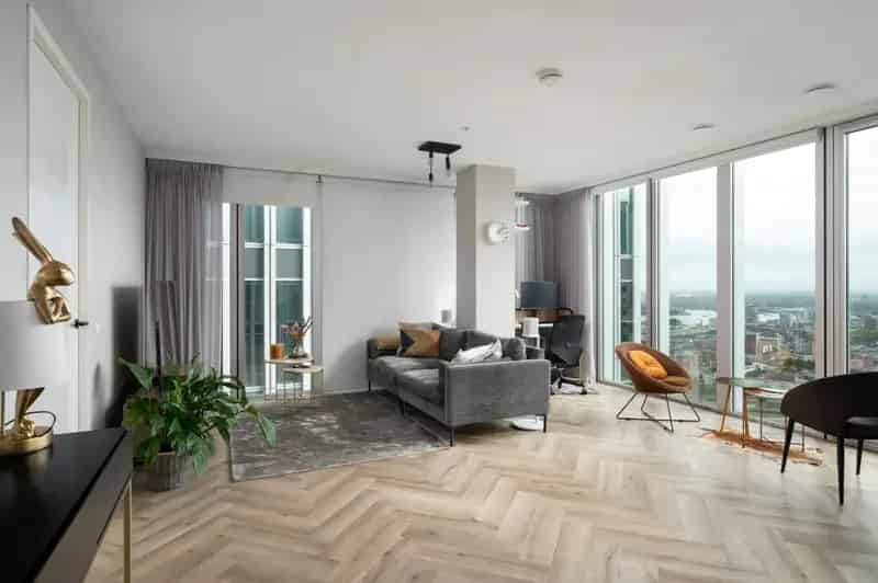 Luxe Appartement Wilhelminakade Rotterdam Maaszicht