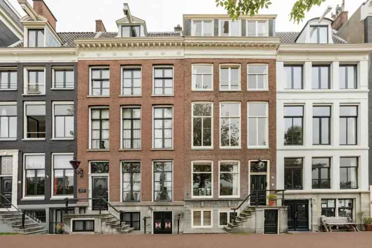 Herenhuis Amstel Amsterdam 457m2 6 woonlagen Tuin Uitzicht