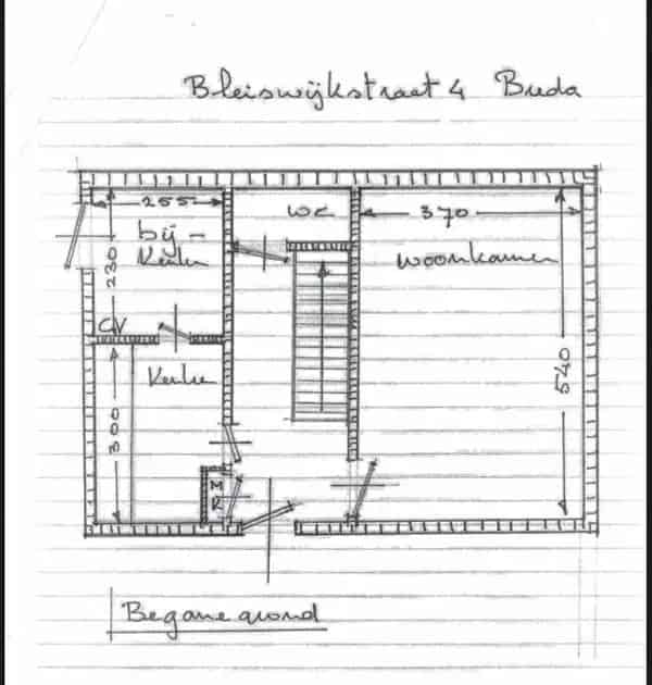 Huis te huur Bleiswijkstraat Breda september 2025
