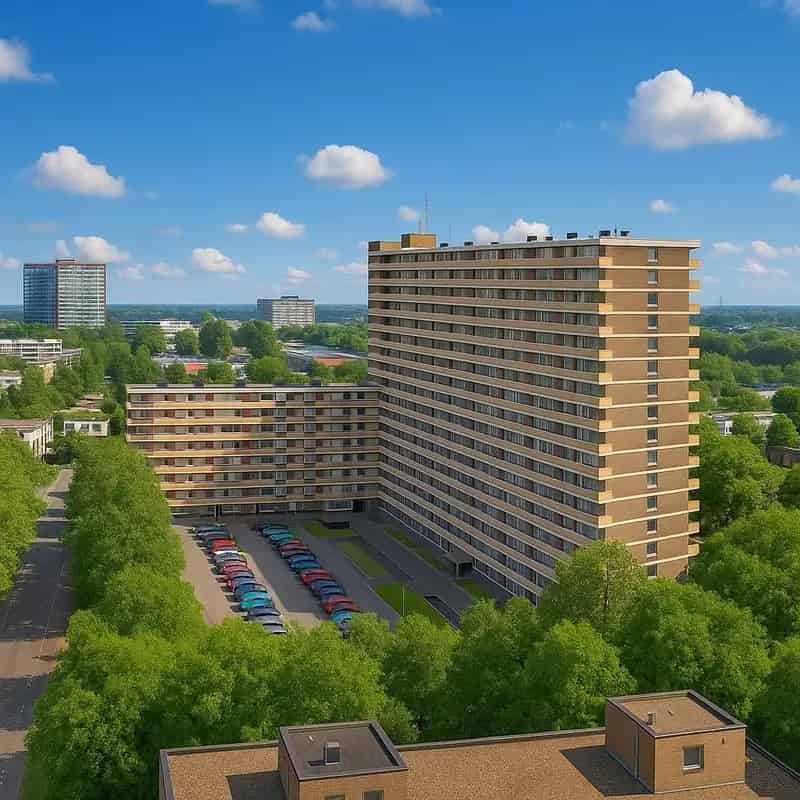 Ruim 4-kamer appartement Delft - Prachtig Uitzicht - Centrale Locatie