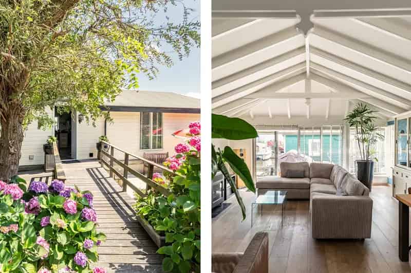 Watervilla te koop Assendelft  Unieke woonark  2 slaapkamers