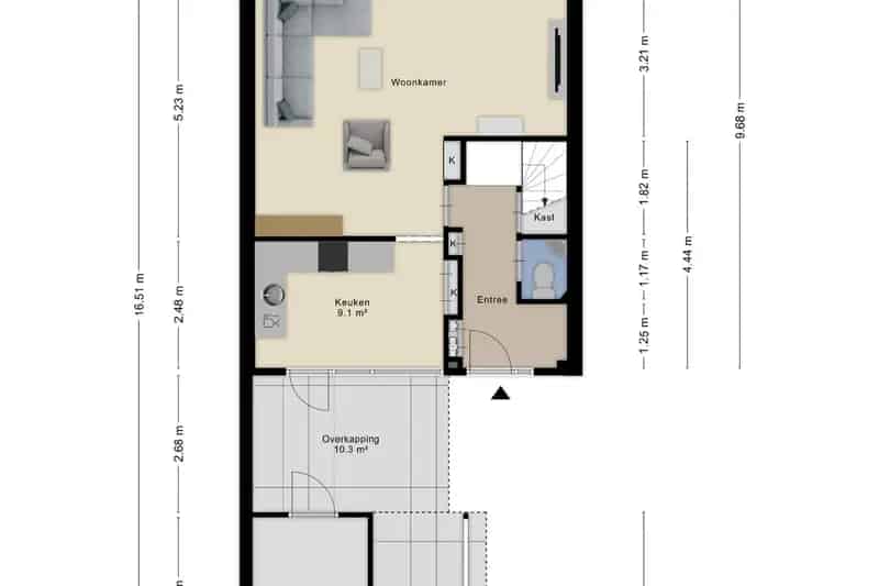 Huis te koop Arnhem Vredenburg 4 slaapkamers 131m2