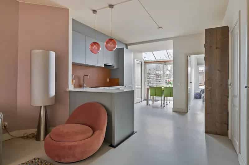 Appartement Staatsliedenbuurt Amsterdam 48m2 Tuin