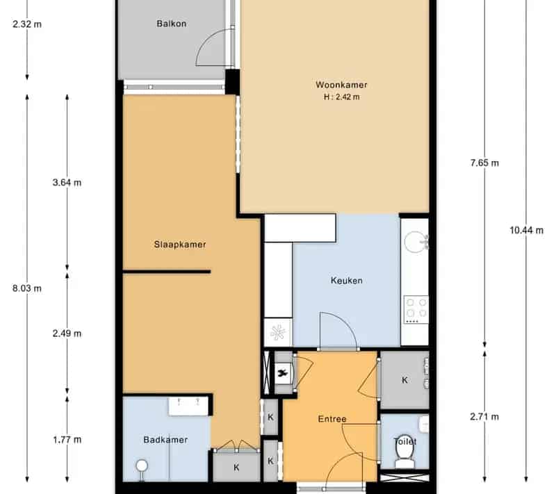 2 3 Kamer Appartement Amsterdam De Aker