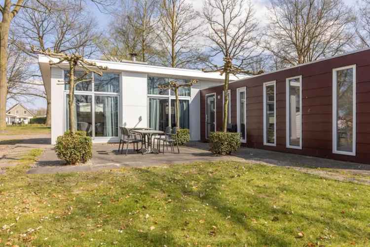 Luxe 8 Persoons Bungalow Landgoed Hommelheide Limburg