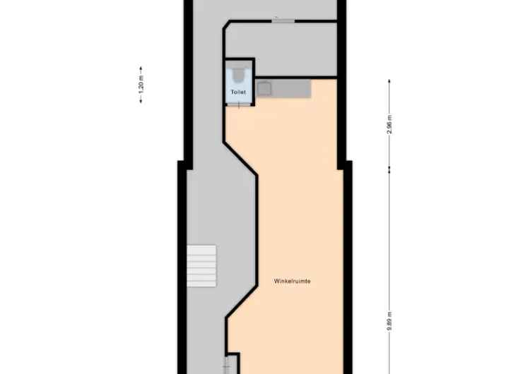 Winkel te Huur Haarlem Generaal Cronjéstraat 43m²