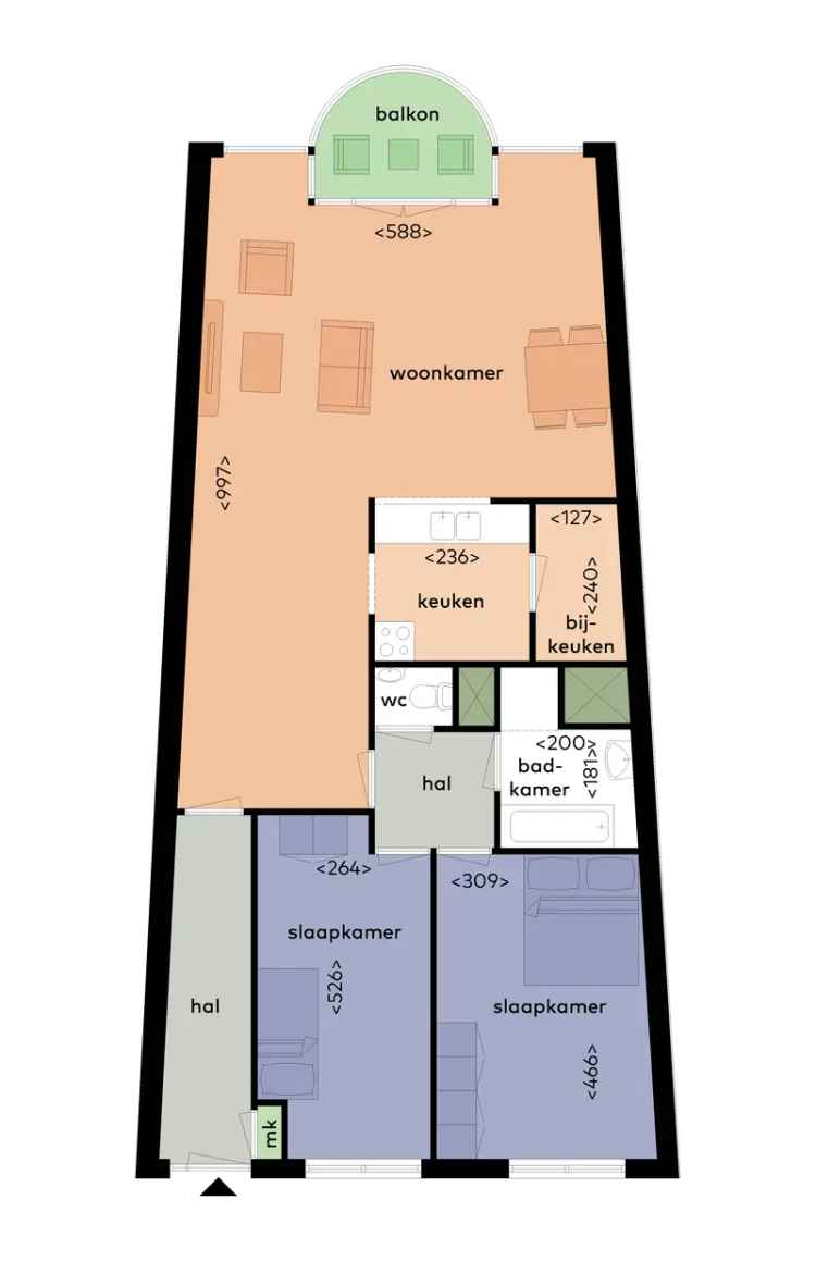 Ruime 2-kamerappartementen Westwijk Amstelveen Nabij Winkelcentrum