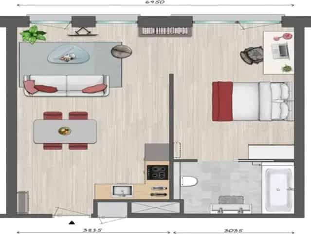 Studio Den Haag Laakweg: Ruime studio met badkamer en dakterras