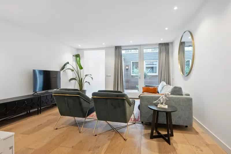 Appartement te koop Amsterdam Oud West 2 slaapkamers tuin patio