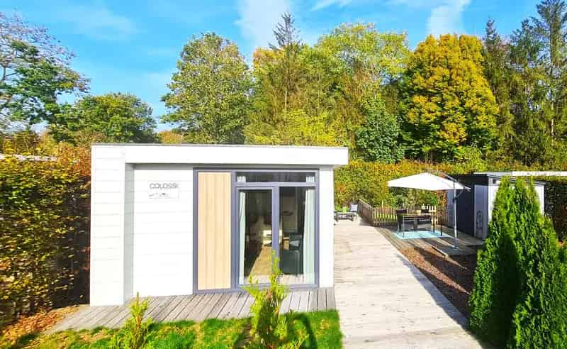 Modern Chalet te Huur nabij Putten Veluwse Bossen