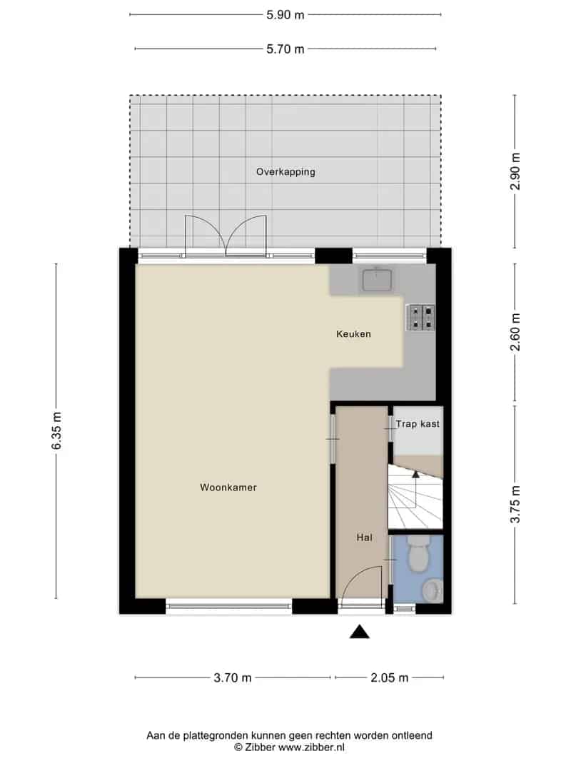 Moderne Tussenwoning 4 slaapkamers Rheden