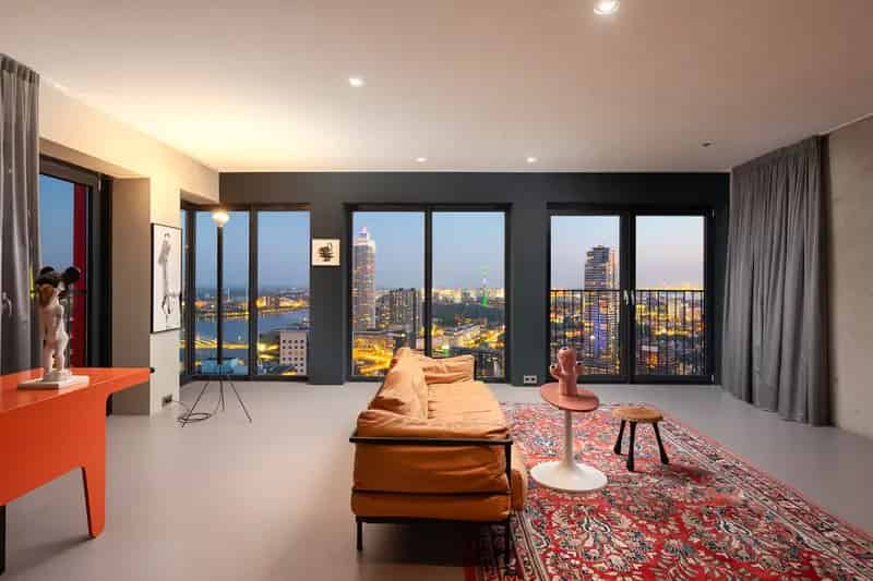 Loft Appartement Rotterdam 145m2 Panoramisch Uitzicht Parkeerplaats