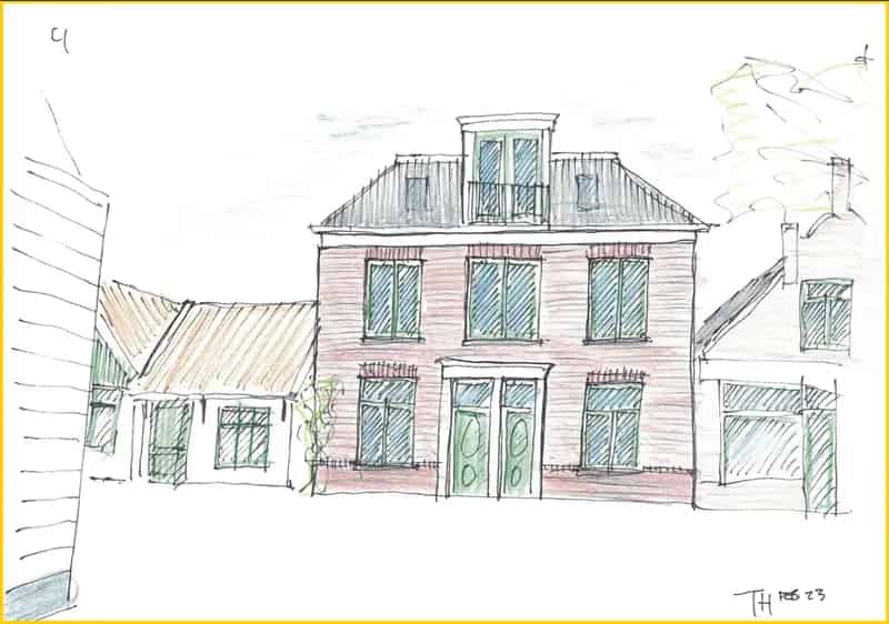 Winkel Oosterend Verbouwd tot 6 Woningen Kerkstraat