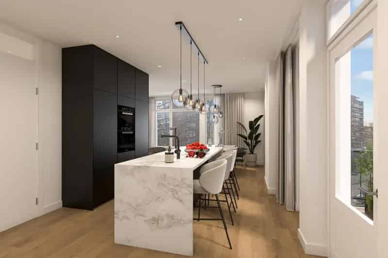 5-kamer hoekappartement Rotterdam Centrum 98m2