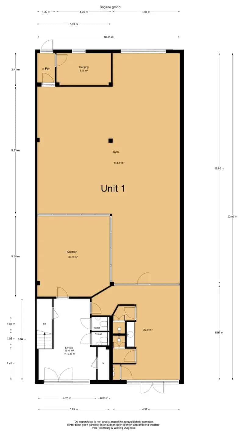 Bedrijfshal Velserbroek 219m² te Huur of Koop