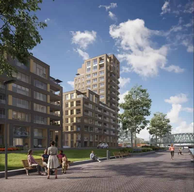 Gemeubileerd 3-kamer appartement Hefkwartier Rotterdam