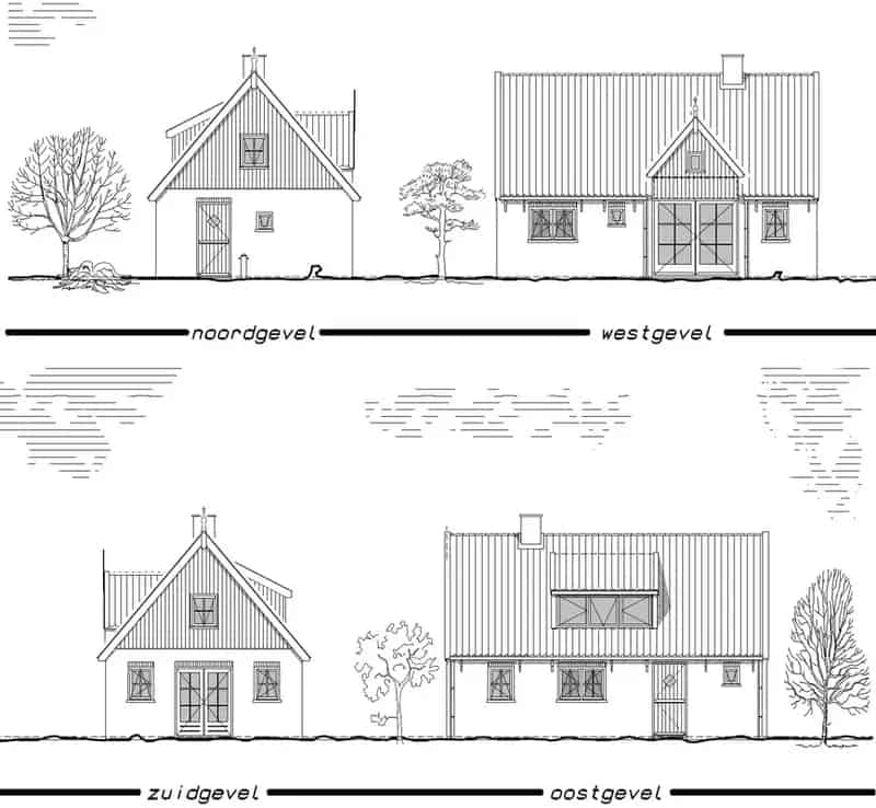 Terschelling woning bouwgrond 1400m² Oosterend