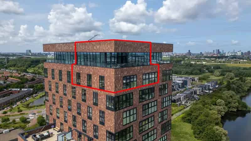 Duplex Penthouse Ypenburg 210m² 44m² Dakterras 3 slaapkamers