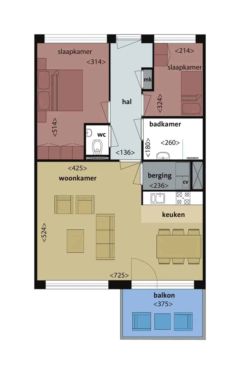 Ruime appartementen Diemen nabij Station en Winkels