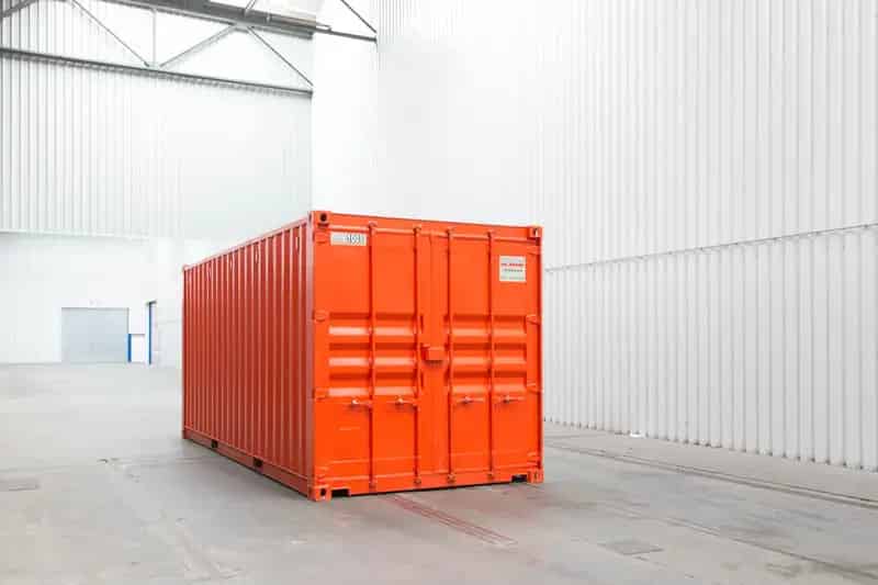 Opslagcontainers Delft A13 A4  20ft 8ft te huur