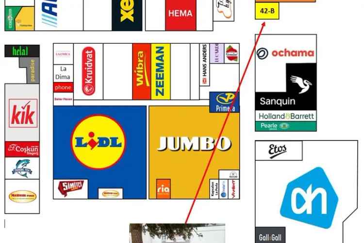 Winkel Utrecht | Zoek winkels te huur: Hammarskjöldhof 42 B 3527 HE Utrecht [funda in business]