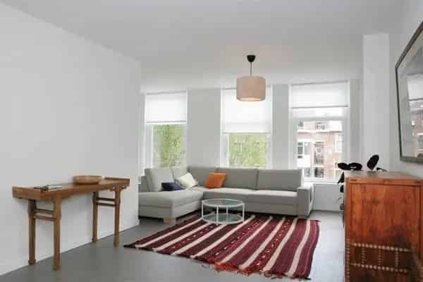 Gemeubileerde 2-kamer woning met balkon te huur