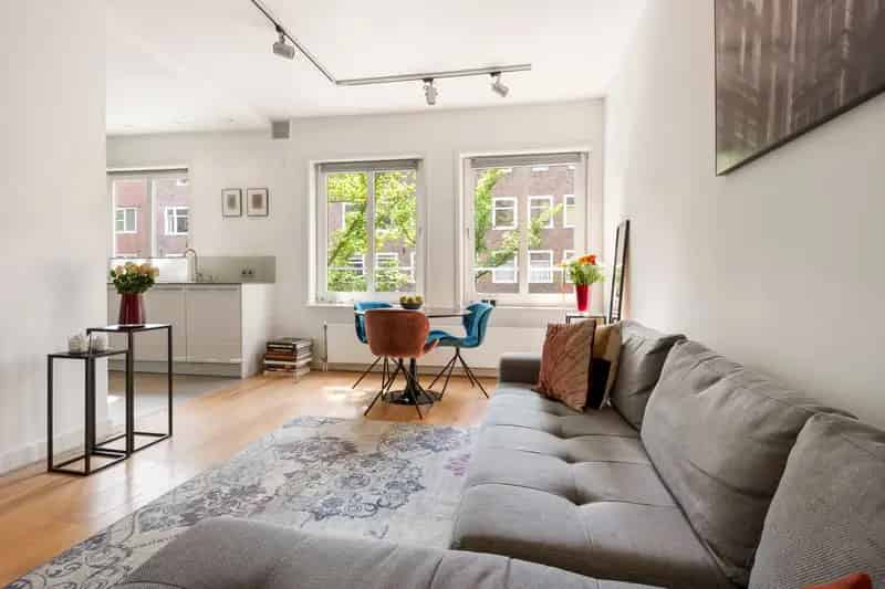 Appartement te koop Amsterdam Baarsjes 3 kamers gerenoveerd balkon