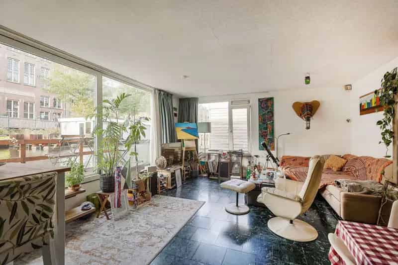 Woonark Amsterdam Oud-West: Stenen Opbouw, Terras & Toplocatie