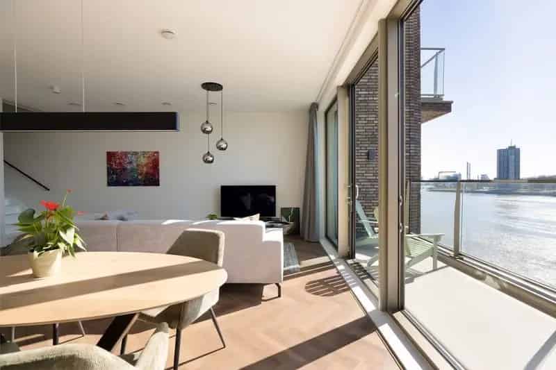 Luxe 3-kamer Maisonnette Rotterdam Maas met A+++ Label