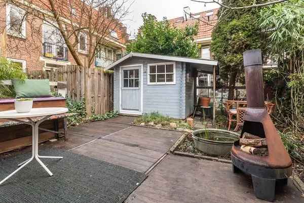 Amsterdam Oost benedenwoning 67m2 tuin 2 badkamers