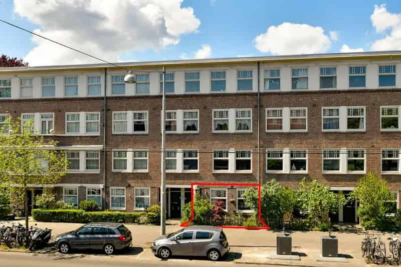 Appartement Amsterdam De Baarsjes Tuin Openbaar Vervoer