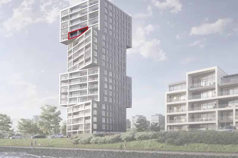 Nieuwbouwappartement Maassluis Het Baken 2 slaapkamers balkon