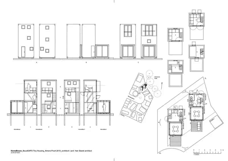 HomeBoxen te koop Almere Poort - 2 woningen op 1 kavel