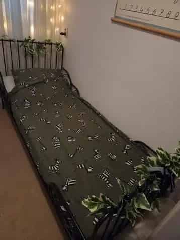 Meegroei Bed Zwart Kinderbed